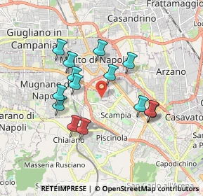 Mappa Via Ernesto Rossi, 80145 Melito di Napoli NA, Italia (1.72214)