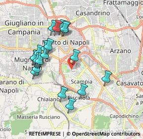 Mappa 80145 Melito di Napoli NA, Italia (1.9975)