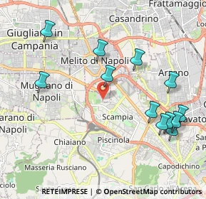 Mappa Via Ernesto Rossi, 80145 Melito di Napoli NA, Italia (2.45917)