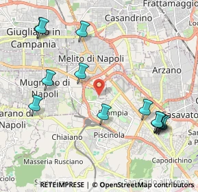 Mappa Via Ernesto Rossi, 80145 Melito di Napoli NA, Italia (2.57385)