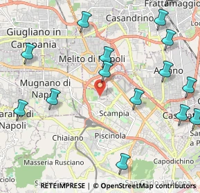 Mappa Via Ernesto Rossi, 80145 Melito di Napoli NA, Italia (2.942)