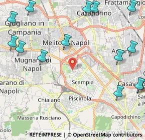 Mappa Via Ernesto Rossi, 80145 Melito di Napoli NA, Italia (3.32214)