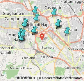 Mappa Via Ernesto Rossi, 80145 Melito di Napoli NA, Italia (2.011)