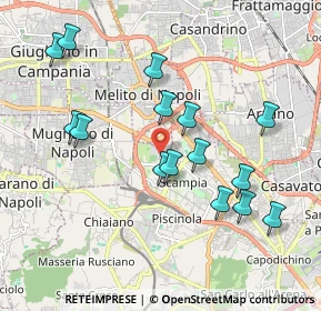 Mappa Via Ernesto Rossi, 80145 Melito di Napoli NA, Italia (2.07)