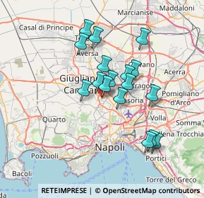 Mappa 80145 Melito di Napoli NA, Italia (6.16353)