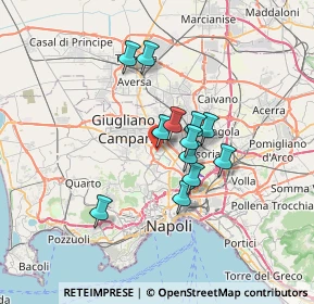 Mappa 80145 Melito di Napoli NA, Italia (5.3825)