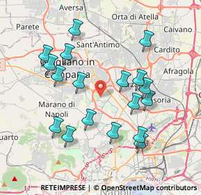 Mappa Via Ernesto Rossi, 80145 Melito di Napoli NA, Italia (4.08333)