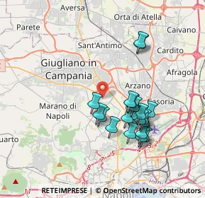 Mappa Via Ernesto Rossi, 80145 Melito di Napoli NA, Italia (3.548)