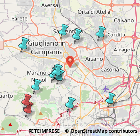 Mappa Via Ernesto Rossi, 80145 Melito di Napoli NA, Italia (4.58615)