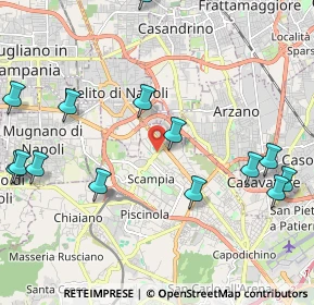 Mappa Via Attilio Micheluzzi, 80144 Napoli NA, Italia (2.81143)