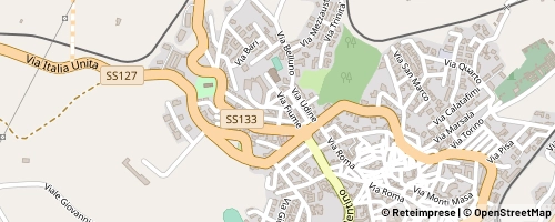 Mappa Tempio Pausania
