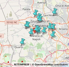 Mappa Via Aldo Moro, 80012 Calvizzano NA, Italia (2.96143)