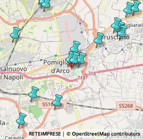 Mappa Via Francesco Petrarca, 80038 Pomigliano d'Arco NA, Italia (2.82882)