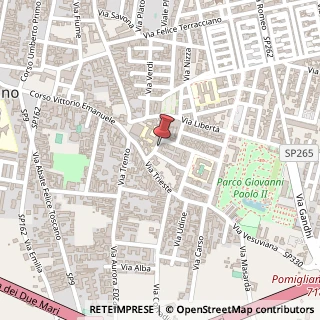 Mappa Via Giosuè Carducci, 35, 80038 Pomigliano d'Arco, Napoli (Campania)