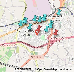 Mappa Via Francesco Petrarca, 80038 Pomigliano d'Arco NA, Italia (0.805)