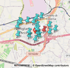 Mappa Via Alessandro Manzoni, 80038 Pomigliano d'Arco NA, Italia (0.663)