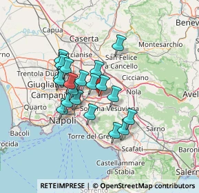 Mappa Via Alessandro Manzoni, 80038 Pomigliano d'Arco NA, Italia (11.413)