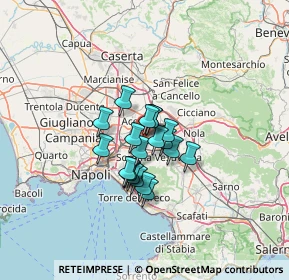 Mappa Via Alessandro Manzoni, 80038 Pomigliano d'Arco NA, Italia (8.641)