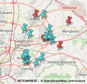 Mappa Via Alessandro Manzoni, 80038 Pomigliano d'Arco NA, Italia (3.66611)