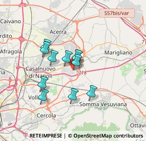 Mappa Via Alessandro Manzoni, 80038 Pomigliano d'Arco NA, Italia (2.75909)
