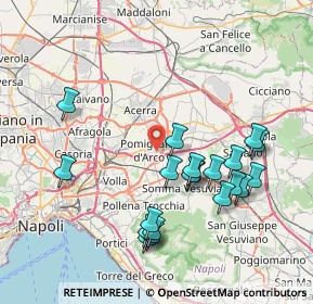 Mappa Via Alessandro Manzoni, 80038 Pomigliano d'Arco NA, Italia (8.5195)