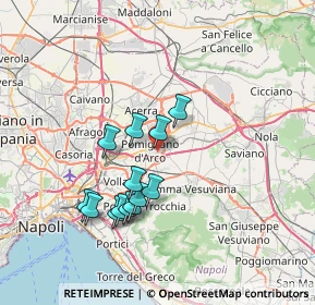 Mappa Via Alessandro Manzoni, 80038 Pomigliano d'Arco NA, Italia (6.84231)