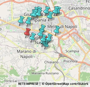 Mappa Via Gabriele D'Annunzio, 80018 Mugnano di Napoli NA, Italia (1.7685)