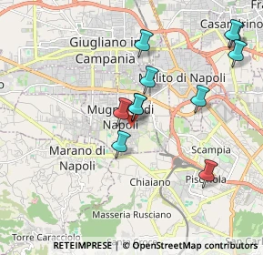 Mappa Via Giacomo Leopardi, 80125 Mugnano di Napoli NA, Italia (1.99273)