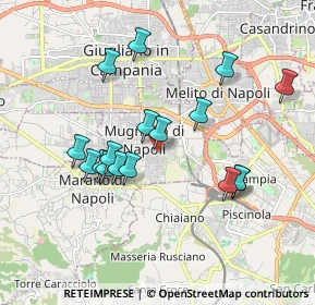 Mappa Via Gabriele D'Annunzio, 80018 Mugnano di Napoli NA, Italia (1.85412)