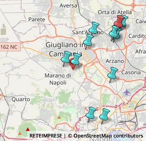 Mappa Via Giacomo Leopardi, 80125 Mugnano di Napoli NA, Italia (4.86923)
