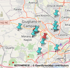 Mappa Via Giacomo Leopardi, 80018 Mugnano di Napoli NA, Italia (3.56417)