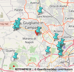 Mappa Via Giacomo Leopardi, 80018 Mugnano di Napoli NA, Italia (5.15571)