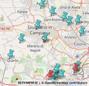 Mappa Via Giacomo Leopardi, 80018 Mugnano di Napoli NA, Italia (6.206)