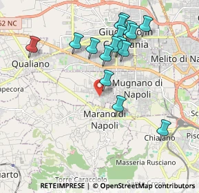 Mappa Via Salvo D'Acquisto, 80012 Calvizzano NA, Italia (2.08875)