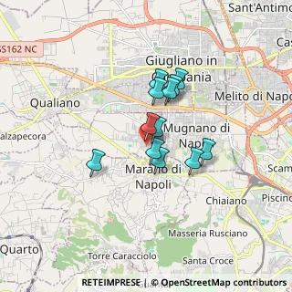 Mappa Via Salvo D'Acquisto, 80012 Calvizzano NA, Italia (1.2525)