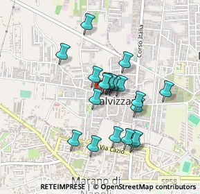 Mappa Via Carlo Levi, 80012 Calvizzano NA, Italia (0.3755)