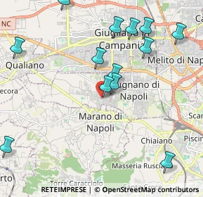 Mappa Via Carlo Levi, 80012 Calvizzano NA, Italia (2.54846)