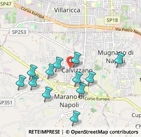 Mappa Via Carlo Levi, 80012 Calvizzano NA, Italia (1.01167)