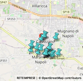 Mappa Via Carlo Levi, 80012 Calvizzano NA, Italia (0.7345)