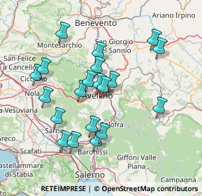 Mappa Via Contrada San Tommaso, 83100 Avellino AV, Italia (14.784)