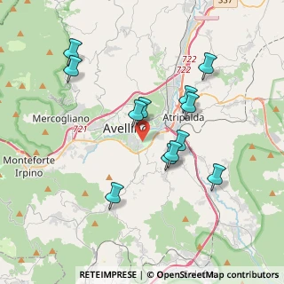 Mappa Via Contrada San Tommaso, 83100 Avellino AV, Italia (3.74083)