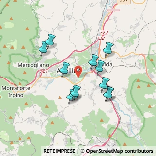 Mappa Via Contrada San Tommaso, 83100 Avellino AV, Italia (3.42)
