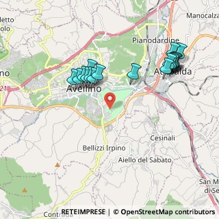 Mappa Via Contrada San Tommaso, 83100 Avellino AV, Italia (2.19944)