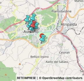Mappa Via Contrada San Tommaso, 83100 Avellino AV, Italia (1.50636)