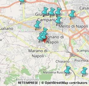 Mappa Via Bruno Buozzi, 80018 Mugnano di Napoli NA, Italia (2.35167)