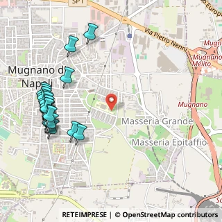 Mappa Via Francesco Crispi, 80018 Mugnano di Napoli NA, Italia (0.689)