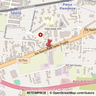 Mappa Via Nazionale Puglie, 131, 80038 Pomigliano d'Arco, Napoli (Campania)