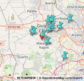 Mappa Via Pio la Torre, 80012 Calvizzano NA, Italia (3.04455)