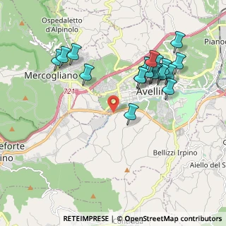 Mappa Cda Bosco dei preti;, 83100 Avellino AV, Italia (2.1425)