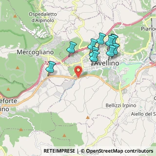 Mappa Cda Bosco dei preti;, 83100 Avellino AV, Italia (1.90273)